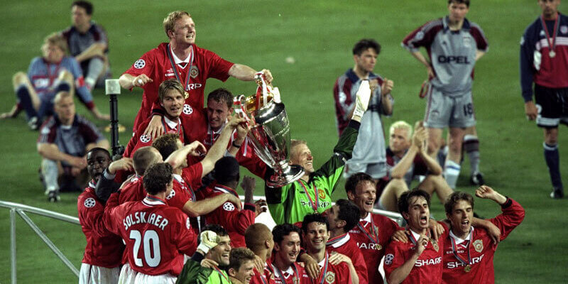 "Манчестер Юнайтед" - победитель Лиги чемпионов 1999