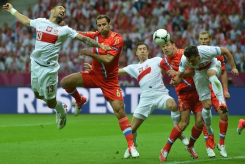 Польша - Россия на Евро 2012