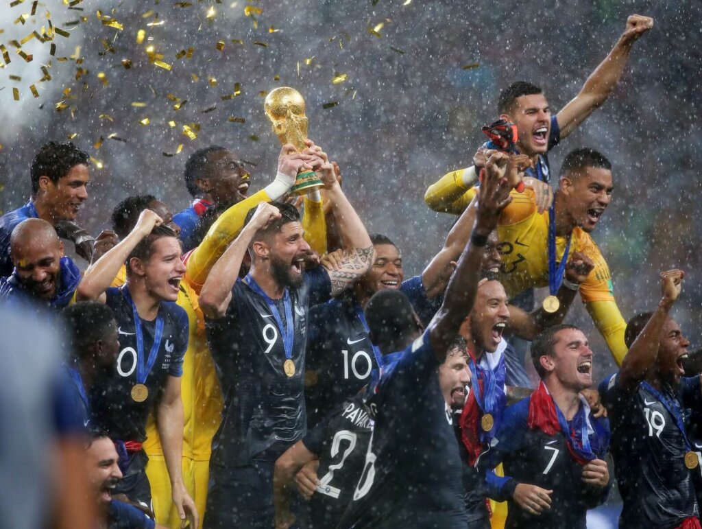 Чемпион мира-2018 сборная Франции