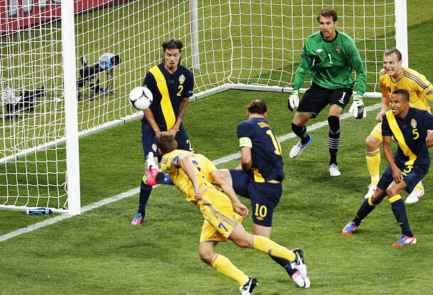 Евро-2012: Украина - Швеция 
