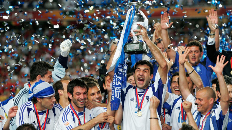Чемпион Европы по футболу - 2004 сборная Греции