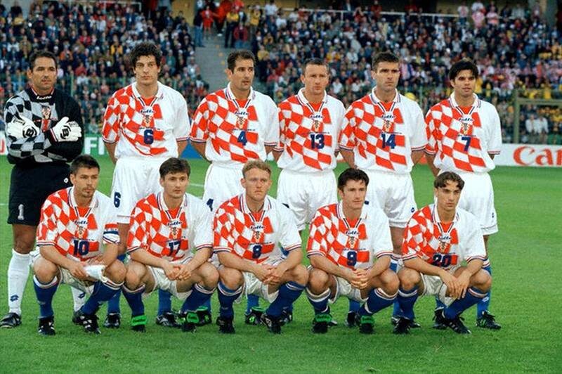 Сборная Хорватии на чемпионате мира-1998