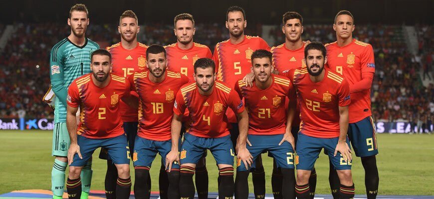 Фамилии игроков сборной испании по футболу