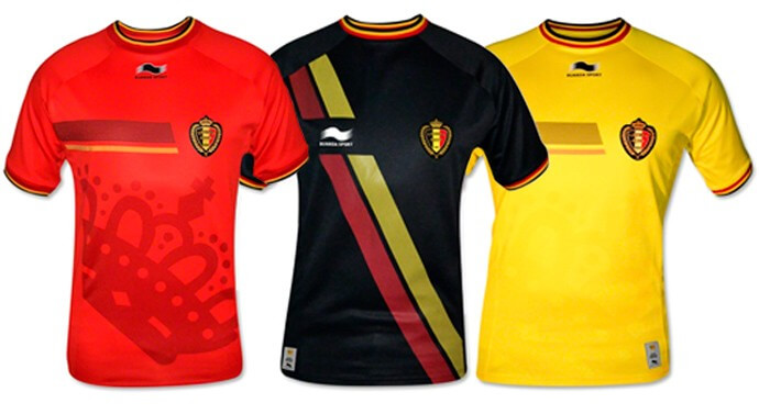 Форма сборной Бельгии по футболу