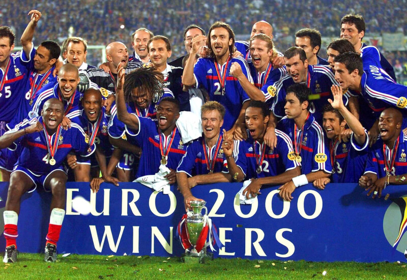 Сборная Франции - чемпион Европы-2000