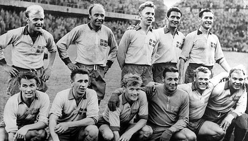Сборная Швеции на чемпионате мира-1958
