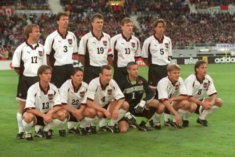 Сборная Австрии на чемпионате мира 1998 года