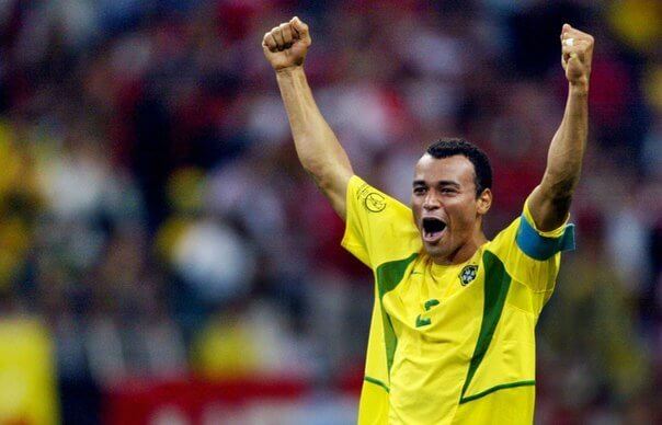Кафу - капитан сборной Бразилии-2002