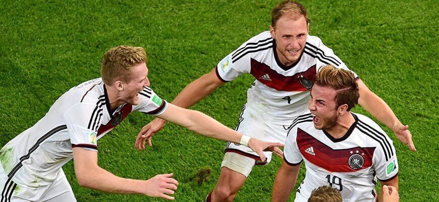 Лучшие матчи сборной Германии на чемпионатах мира
