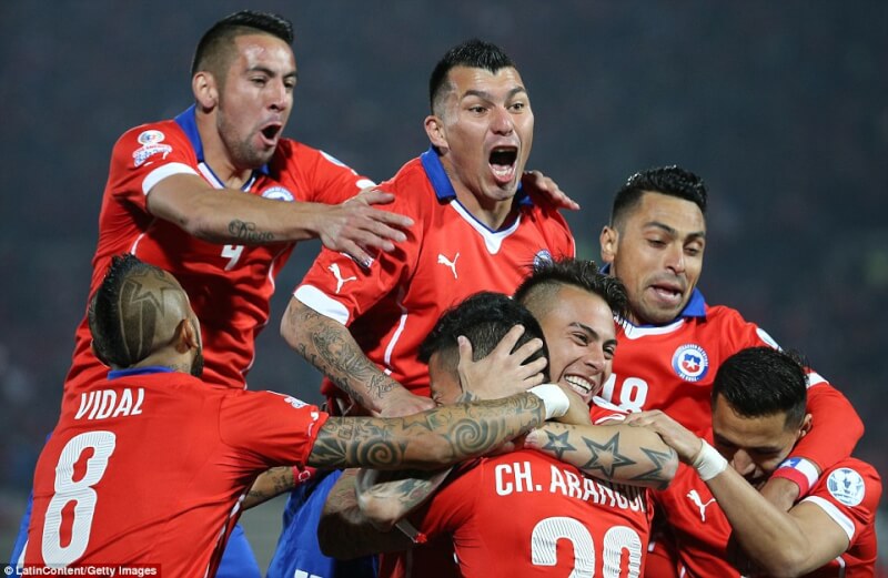 Футбольные хулиганы Чили