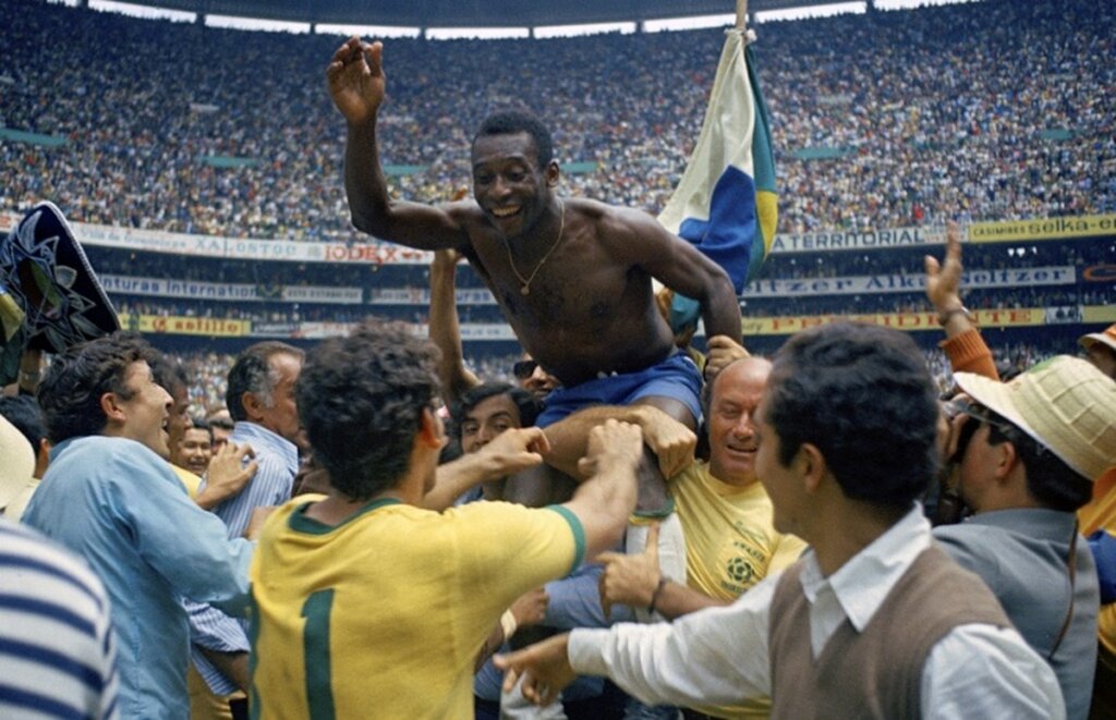 Пеле - лучший игрок чемпионата мира-1970