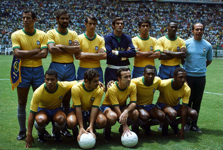 Сборная Бразилии - чемпион мира 1970