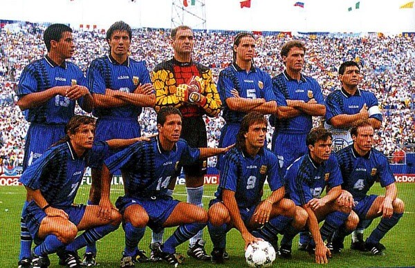 Сборная Аргентины на чемпионате мира-1994