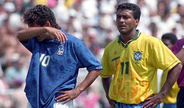 Финал ЧМ-1994: Баджо и Ромарио