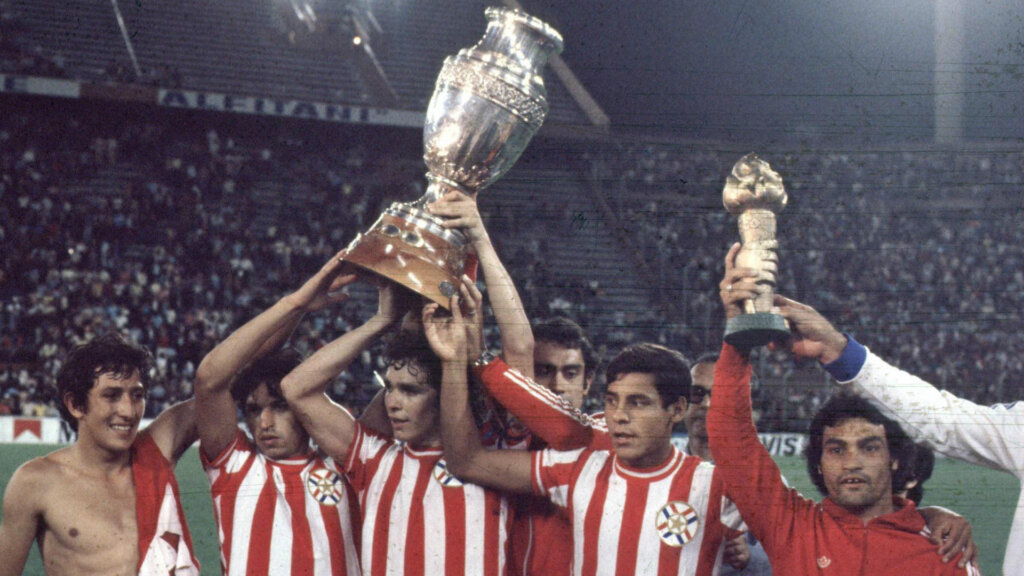 Сборная Парагвая - победитель Копа Америки-1979