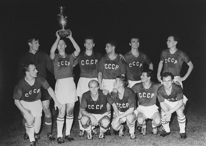 Сборная СССР - чемпион Европы 1960 года