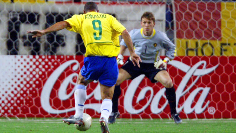 Бразилия - Бельгия: гол Роналдо