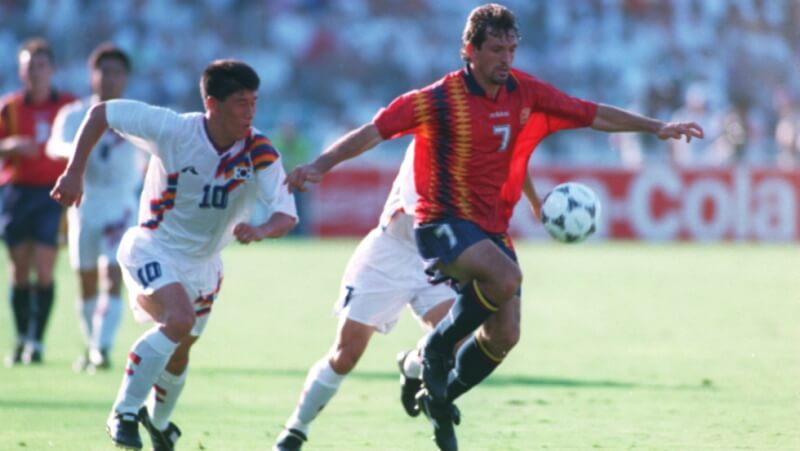 Матч Южная Корея - Испания на ЧМ-1994