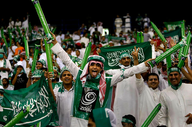 Сборная Саудовской Аравии: болельщики