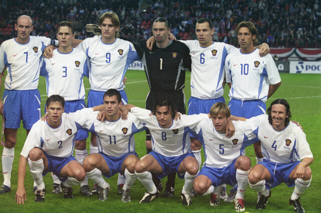 2003 год: сборная России