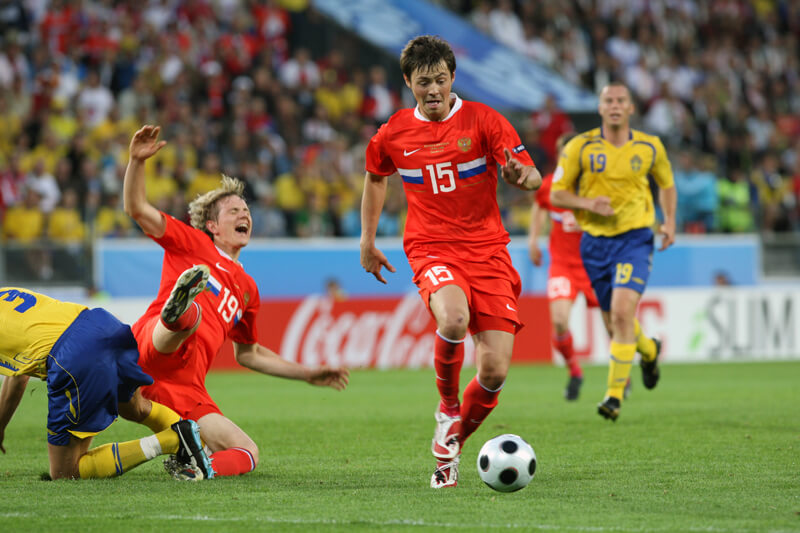 Евро-2008: Россия - Швеция