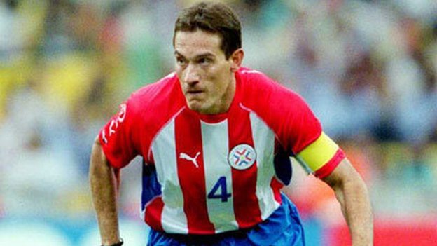 Карлос Гамарра - капитан сборной Парагвая