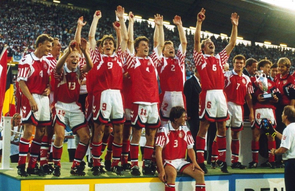 Сборная Дании - чемпион Европы 1992 года