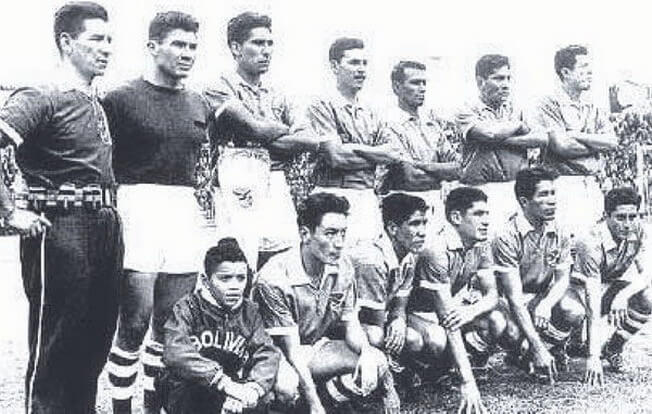 Сборная Боливии - победитель Копа Америка-1963