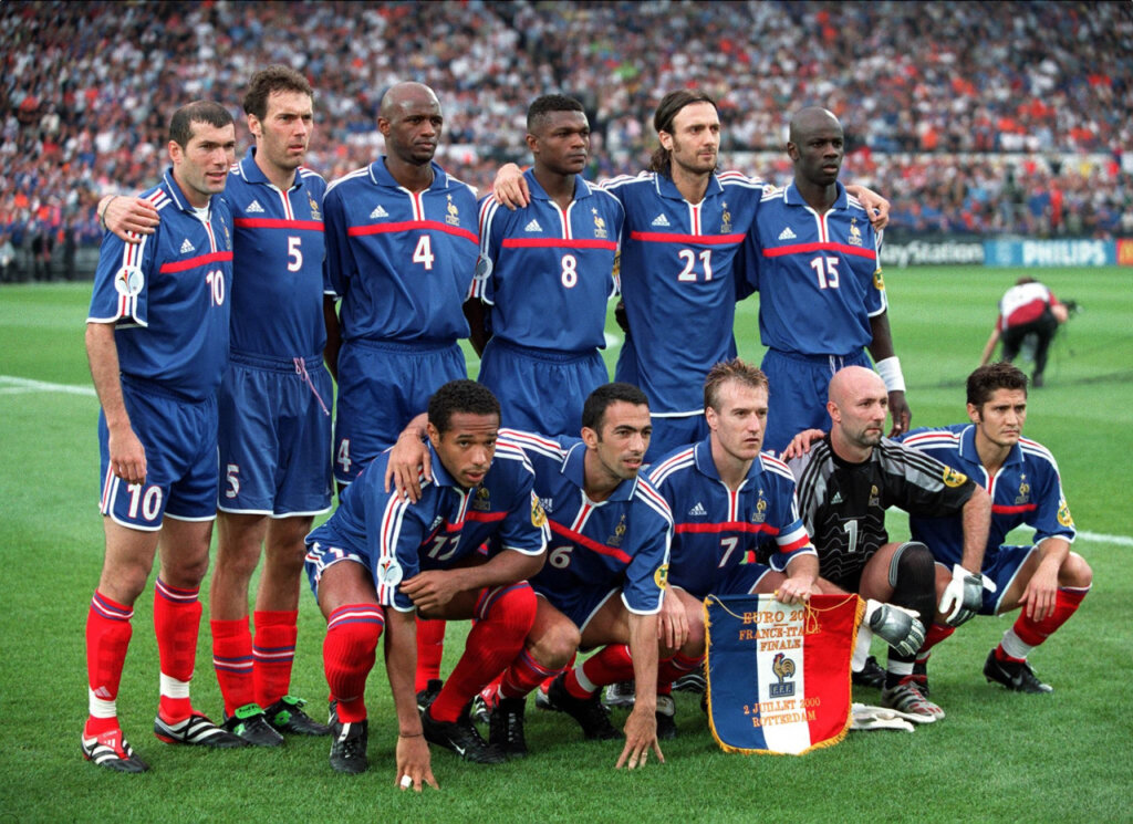Финал Евро-2000: собрная Франции