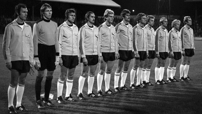 Сборная ФРГ перед матчем: 1976 год