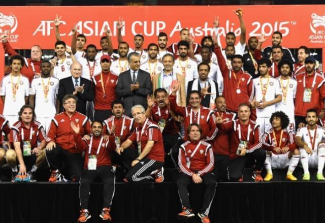Сборная ОАЭ - призер Кубка Азии-2015