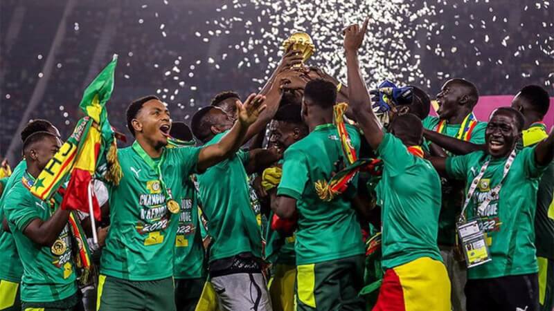 Сборная Сенегала - обладатель Кубка африканских наций-2021