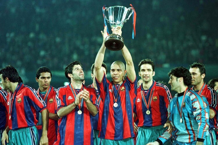 "Барселона" - обладатель КОК 1996-1997
