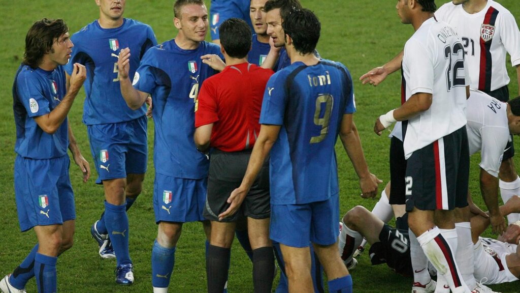 Италия - США на ЧМ-2006