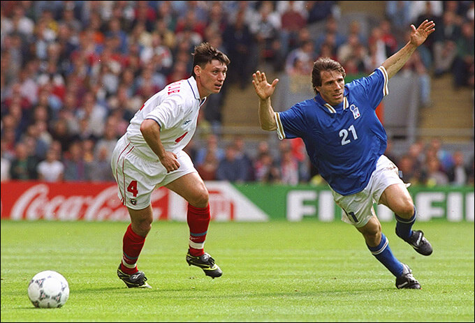 Россия - Италия на Евро-1996