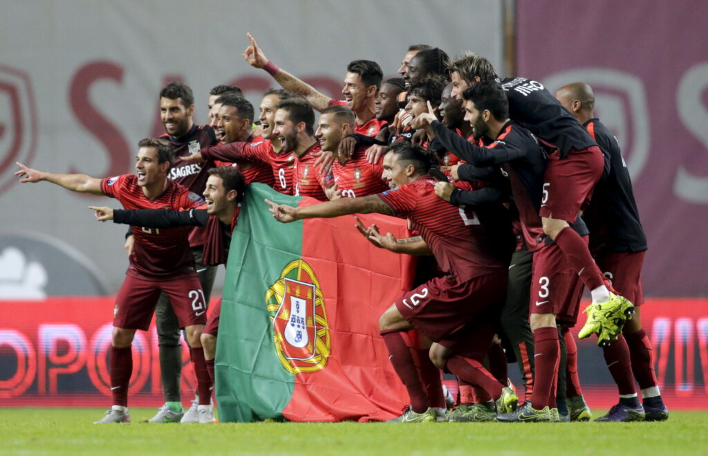 Сборная Португалии -чемпион Европы