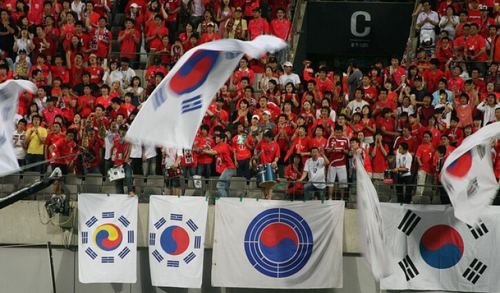 Сборная Южной Кореи: боельщики