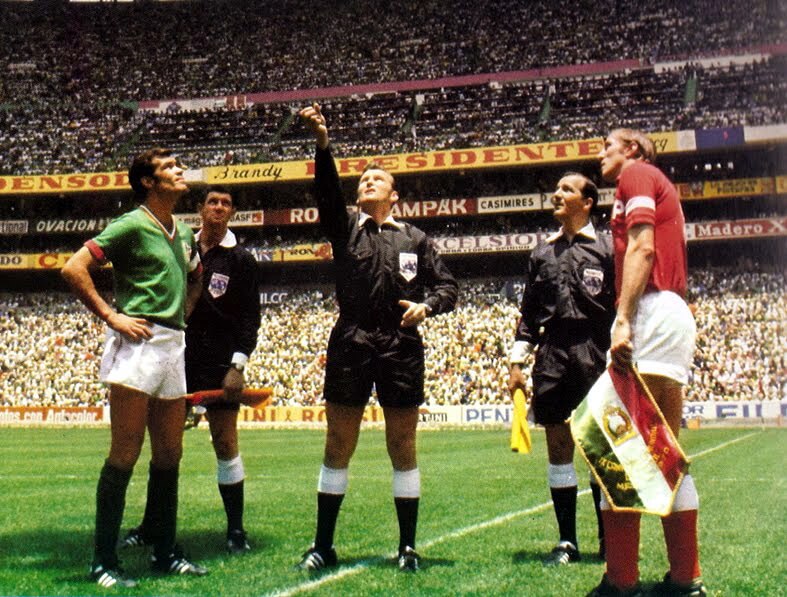 Мексика - СССР матч открытия ЧМ-1970