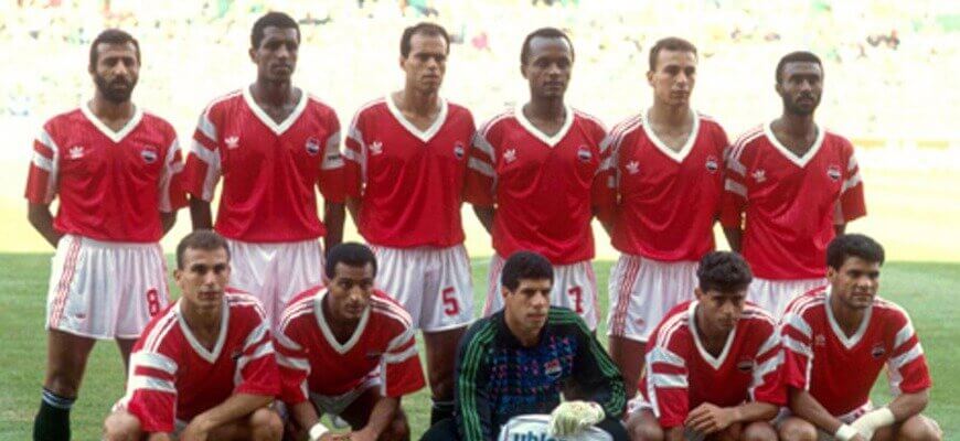 Сборная Египта на чемпионате мира 1990 года