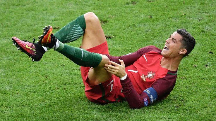 Финал Евро-2016: травма Роналду