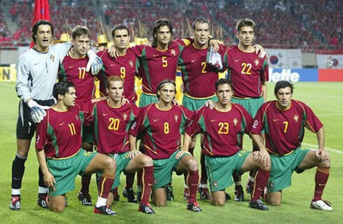 2002 года: сборная Португалии