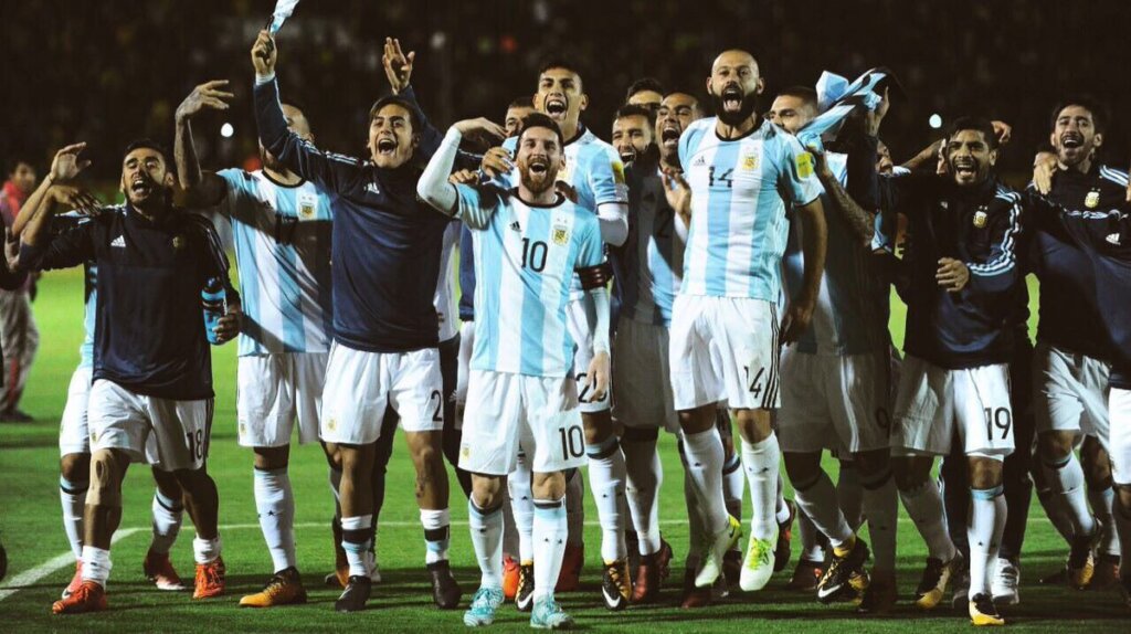Сборная Аргентины выходит на чемпионат мира-2018
