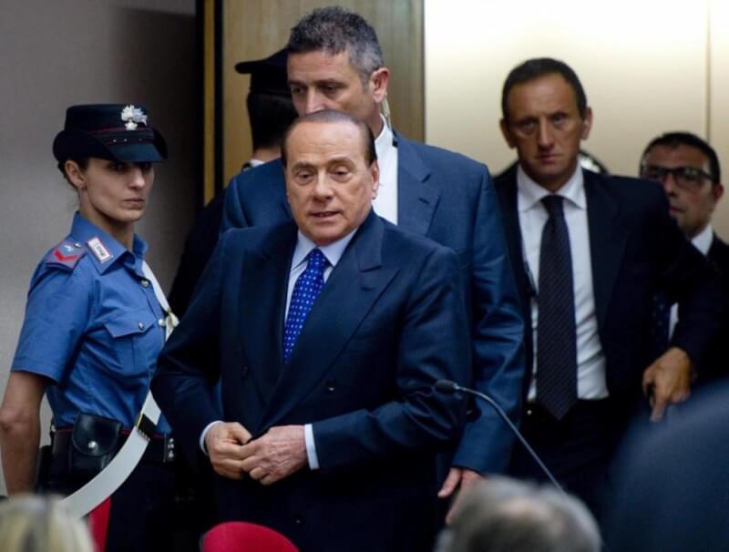 Сильвио Берлускони в суде