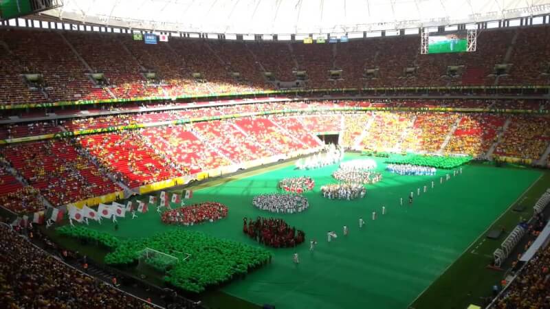 Кубок конфедераций по футболу 2013 года: церемония открытия