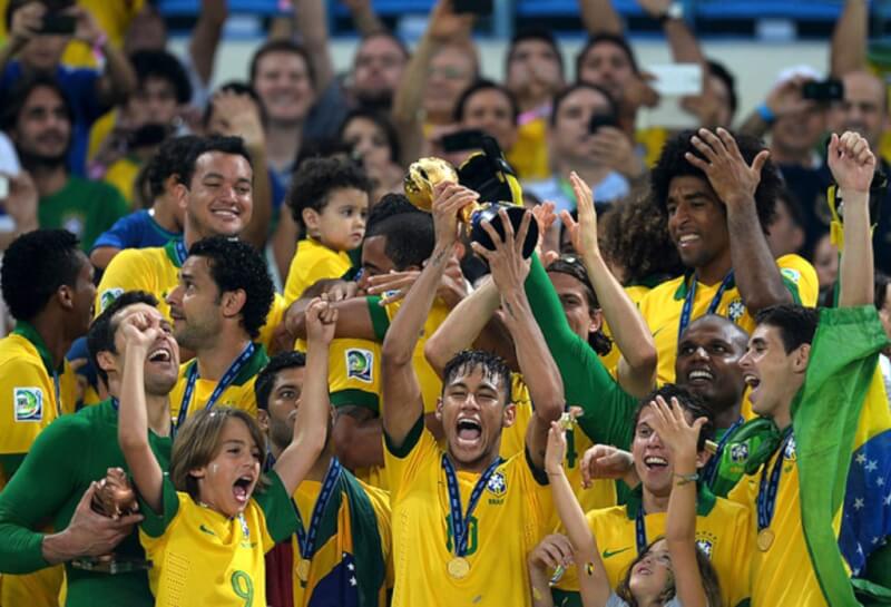 Сборная Бразилии - победитель Кубка Конфедераций-2013