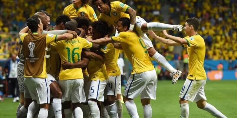 Сборная Бразилии на чемпионате мира 2014 года