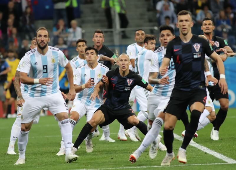 Хорватия - Аргентина на ЧМ-2018