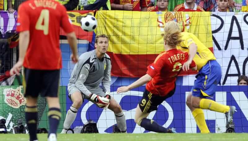 ЧЕ-2008: Испания - Швеция