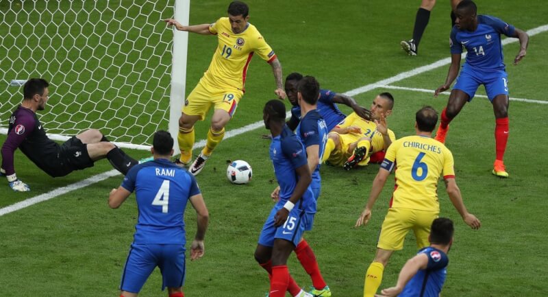 Франция - Румыния на Евро-2016
