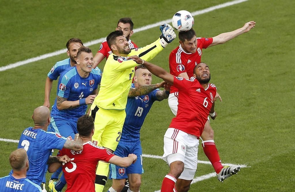 Уэльс - Словакия на Евро-2016 